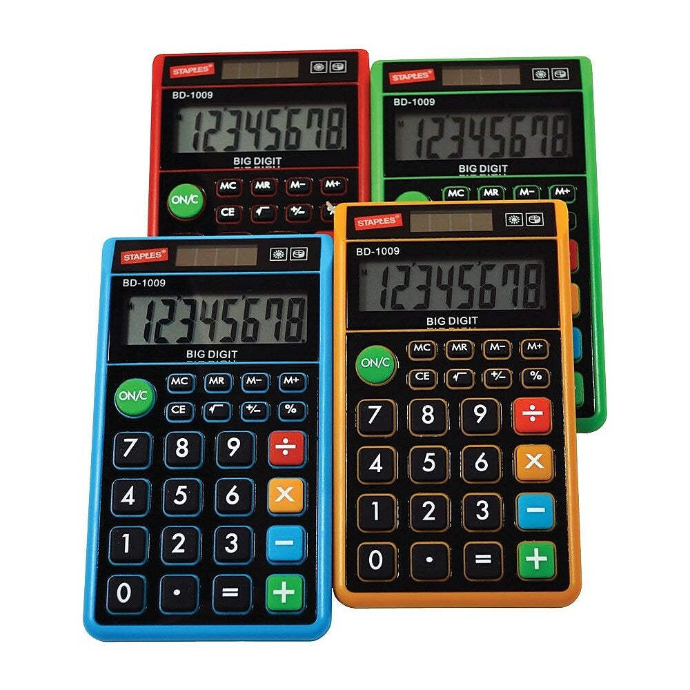 Image of Staples BD-1009 Handheld Calculator