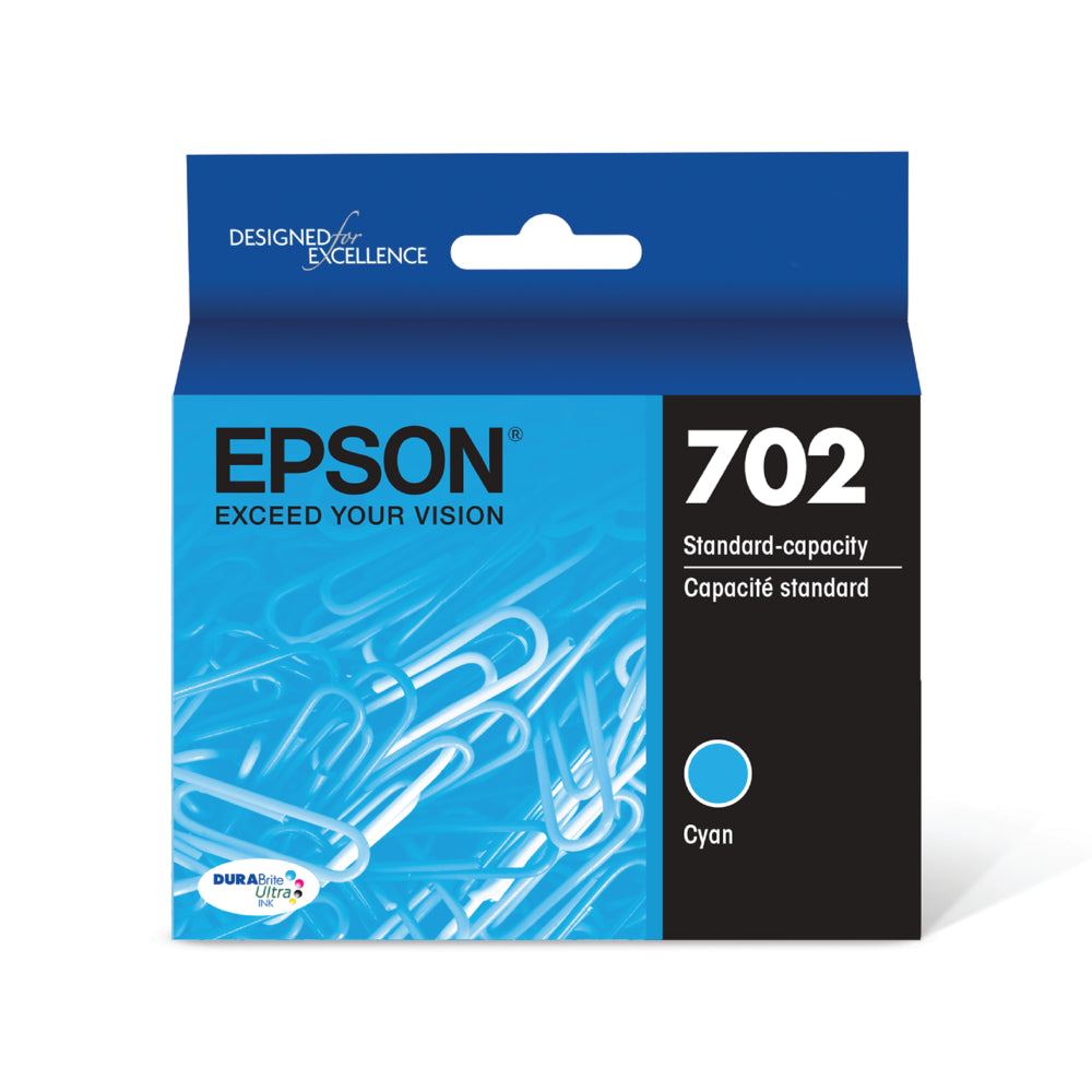 Image of Epson 702 Ink Cartridge - Cyan