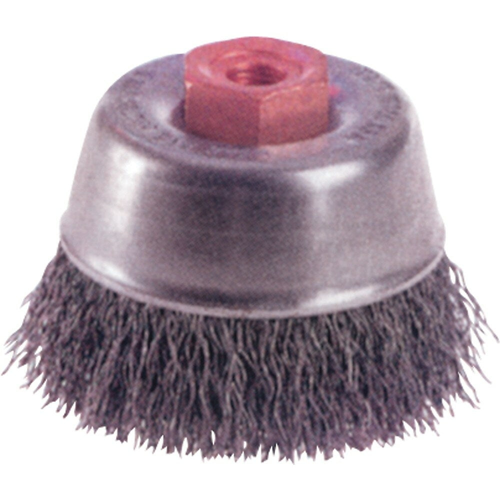 Image of Osborn Crimped Wire Cup Brushes - High Speed Small Grinder - 2-3/4" Dia. - 3 Pack