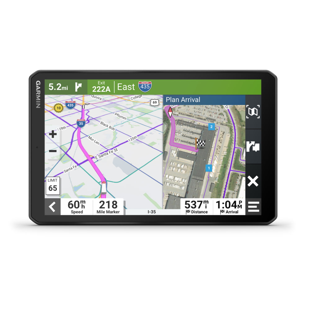 Image of Garmin dezl OTR810 8" GPS Truck Navigator - Black