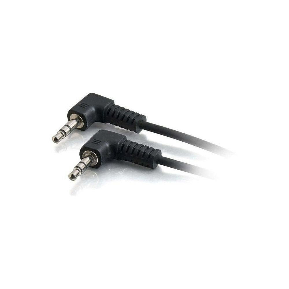 Image of C2G 3Ft 3.5Mm M/M Right Angledstereo Audio Cable (40583)
