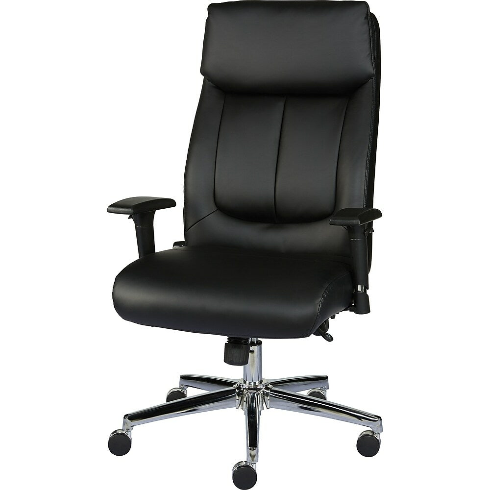 staples black desk chair