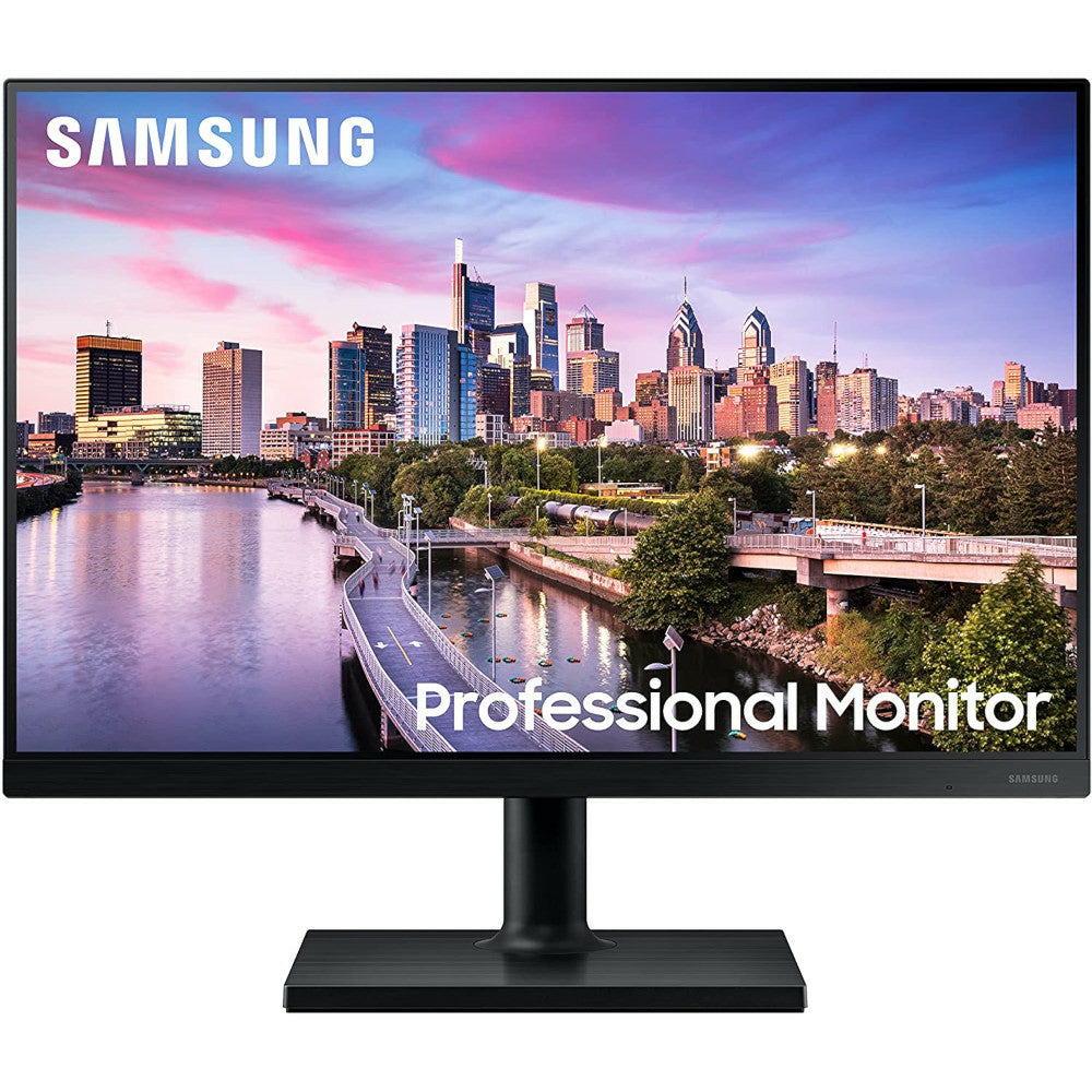 Image of Samsung 24" T45F IPS Panel Borderless Professional Monitor - LF24T454GYNXZA
