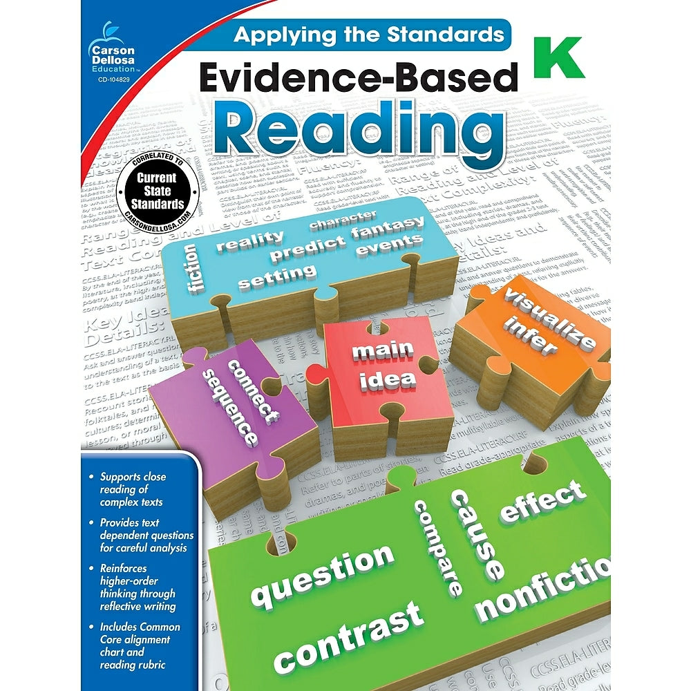 Image of eBook: Carson Dellosa 104829-EB Evidence-Based Reading - Grade Kindergarten