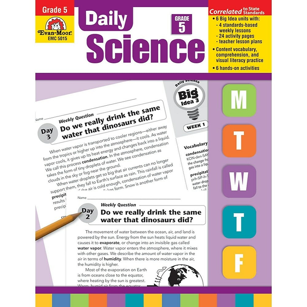 Image of Evan-Moor Daily Science Book, Grade 5 (EMC5015)