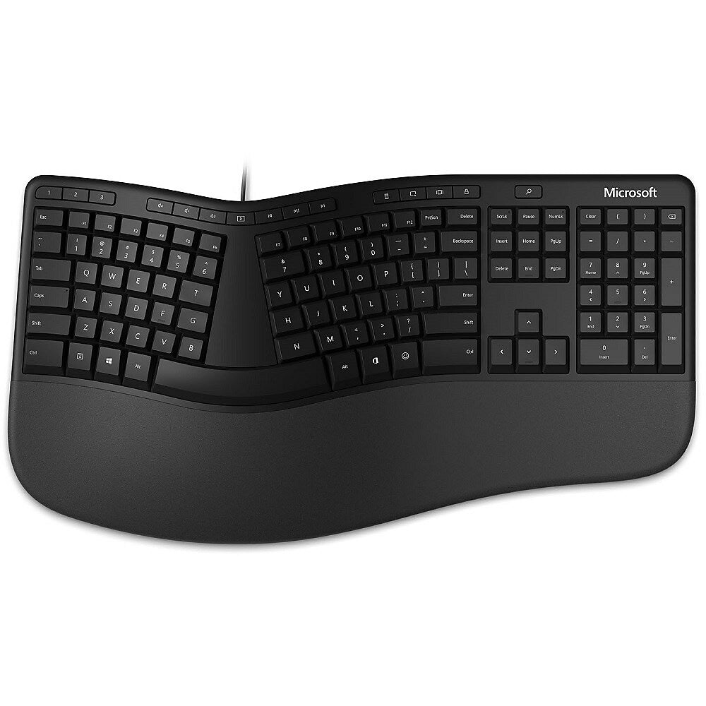 Image of Microsoft Ergonomic Keyboard USB Port