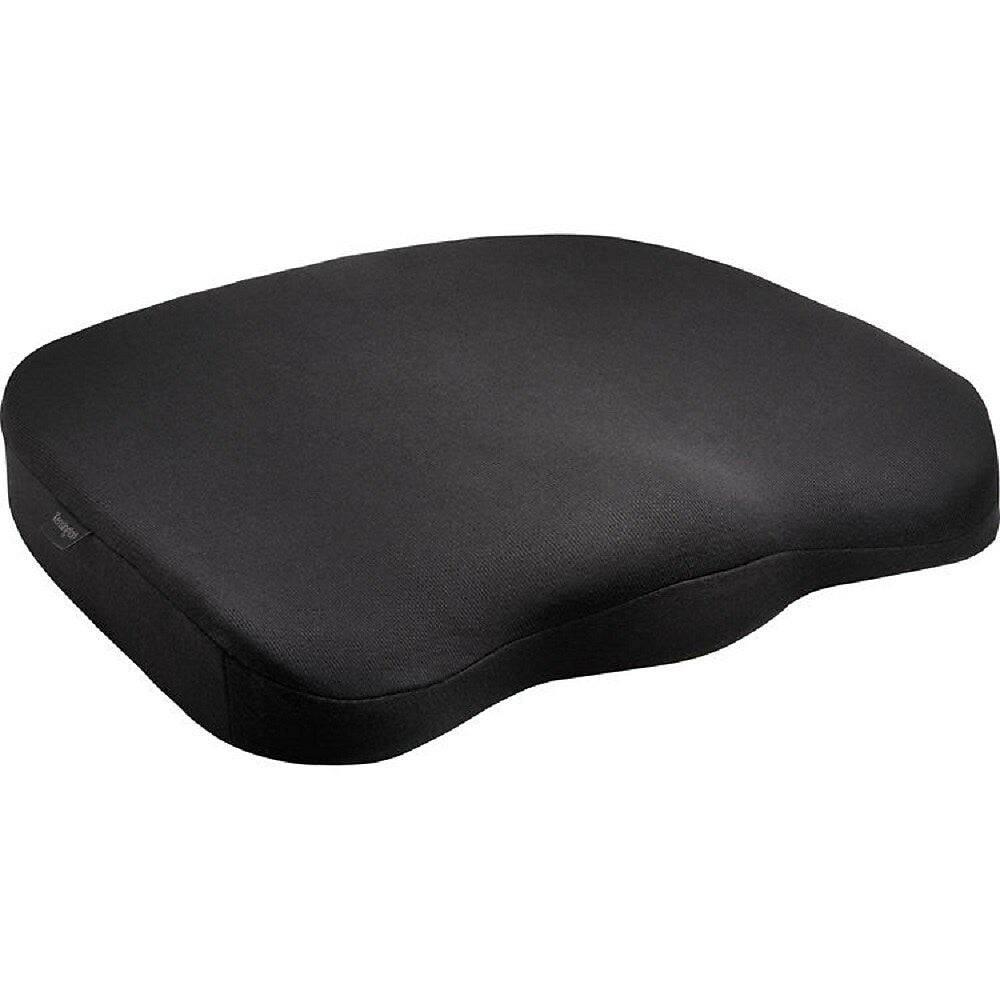 Image of Kensington Ergonomic Memory Foam Seat Cushion (55805), Black