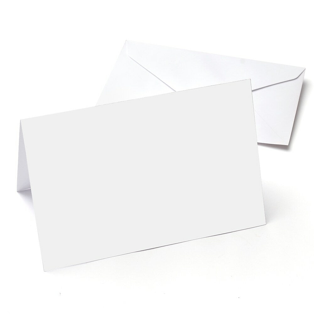 Image of Gartner Studios Printable White Greeting Cards with Envelopes, 25 Pack