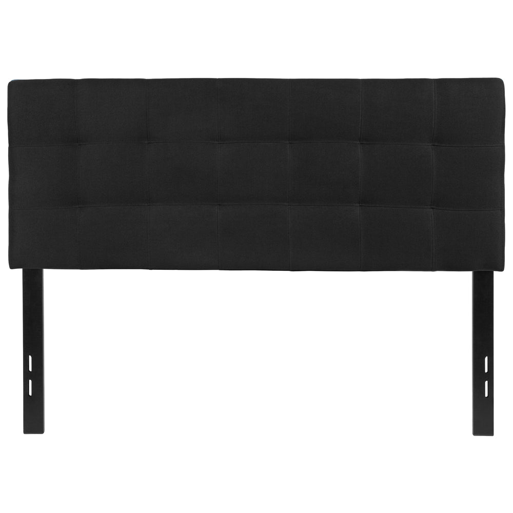 Image of Flash Furniture Bedford Tufted Upholstered Full Size Headboard - Black Fabric