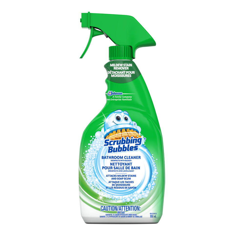 Image of Scrubbing Bubbles Mildew Stain Remover with Bleach