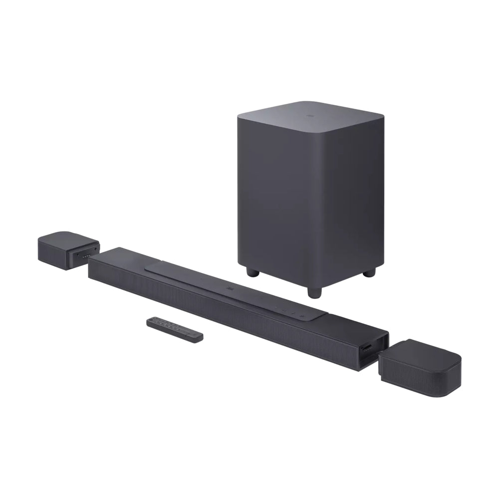 Image of JBL Bar 700 5.1 Channel Soundbar with Detachable Surround Speakers - Black