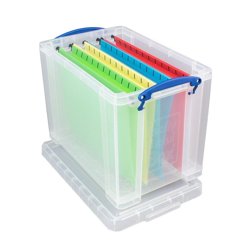 Image of Really Useful Boxes 19L Storage Box, Clear