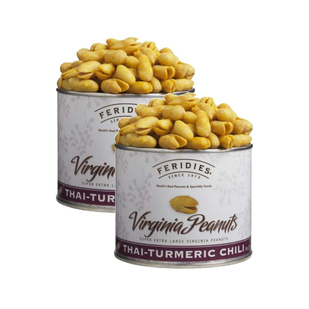 Image of Feridies Thai-Turmeric Chili Virginia Peanuts 9oz/255g (2 Pack)