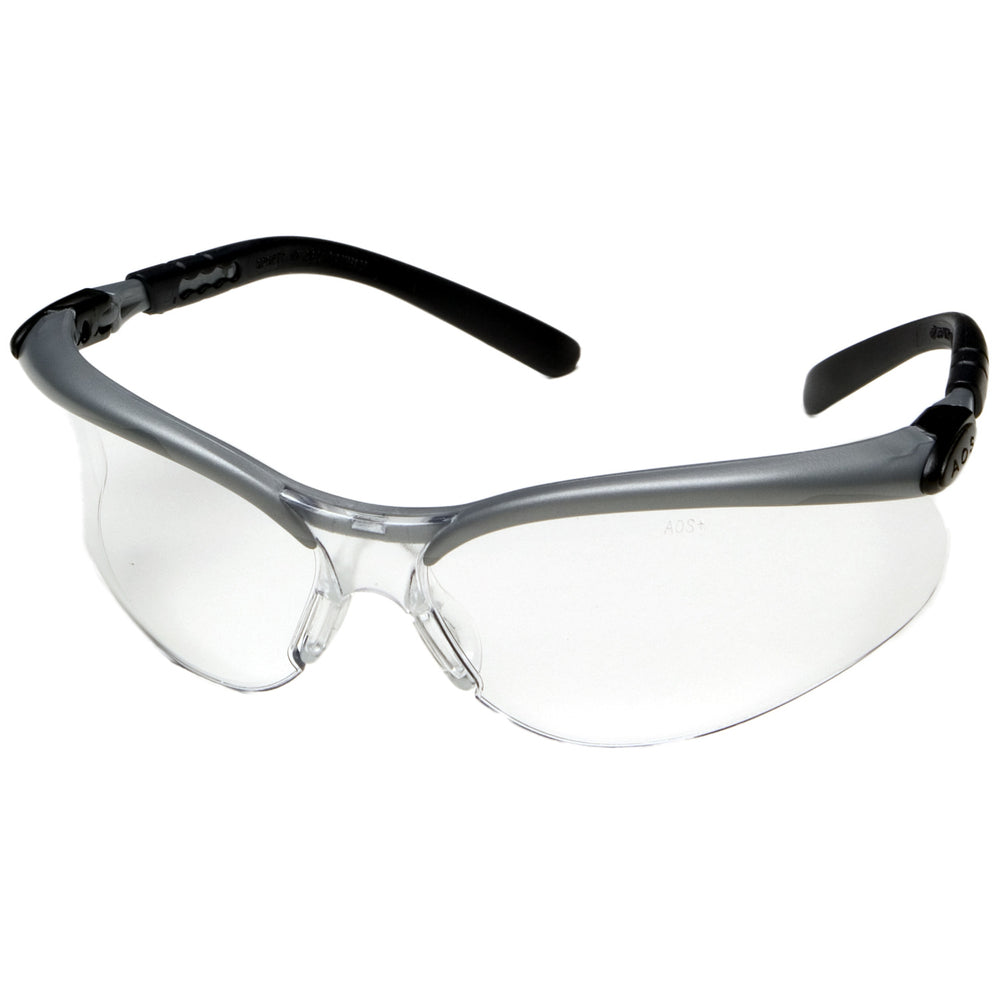 Image of 3M BX Protective Eyewear with Anti-Fog Lens - Silver/Black