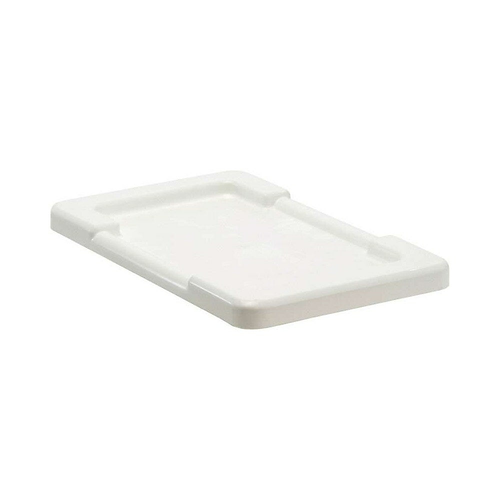 Image of Cross Stack Tub Lids, White (CF017), 5 Pack