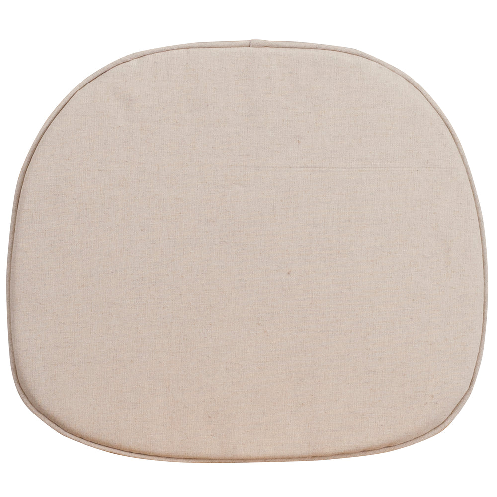 Image of Flash Furniture Natural Thin Cushion, Brown