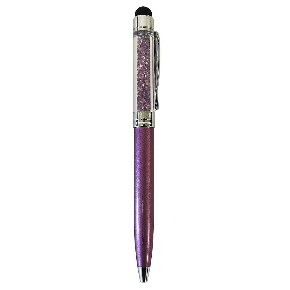Image of Exian Stylus with Loose Crystals - Purple