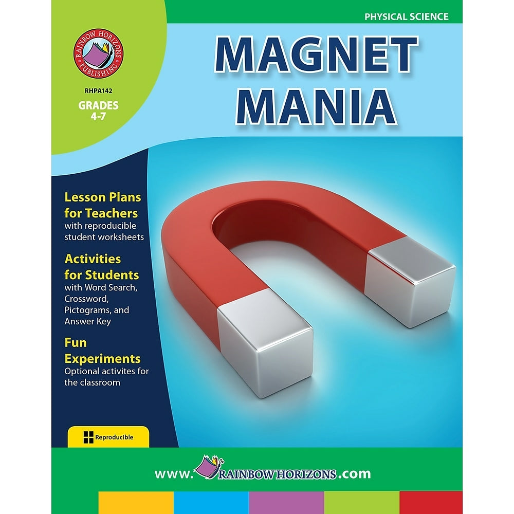 Image of eBook: Magnet Mania (PDF version - 1-User Download) - ISBN 978-1-55319-119-3 - Grade 4 - 7