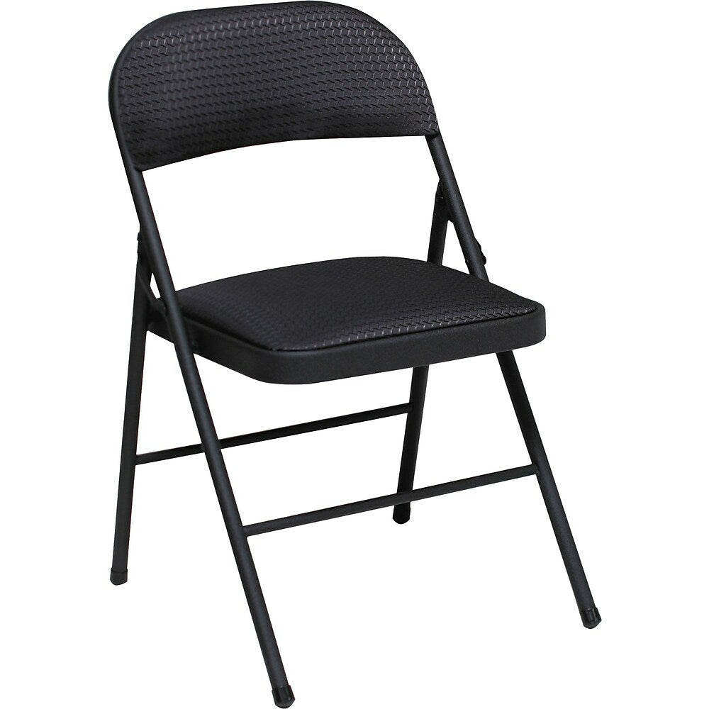 padded folding chairs cosco