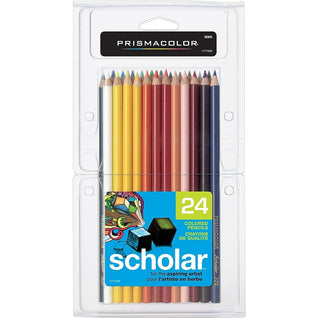 Ens. 72 crayons de couleur boitier métallique