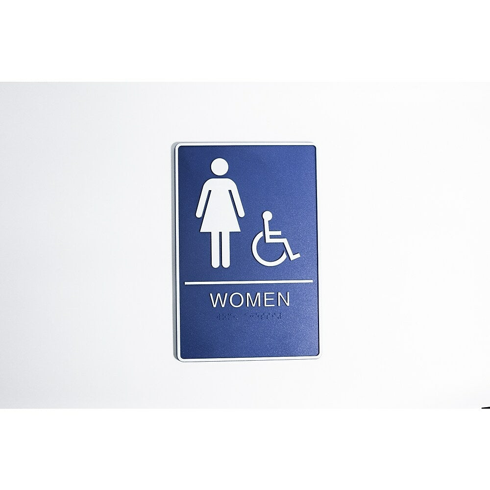 Image of Futech Single Women Handicap Washroom Sign