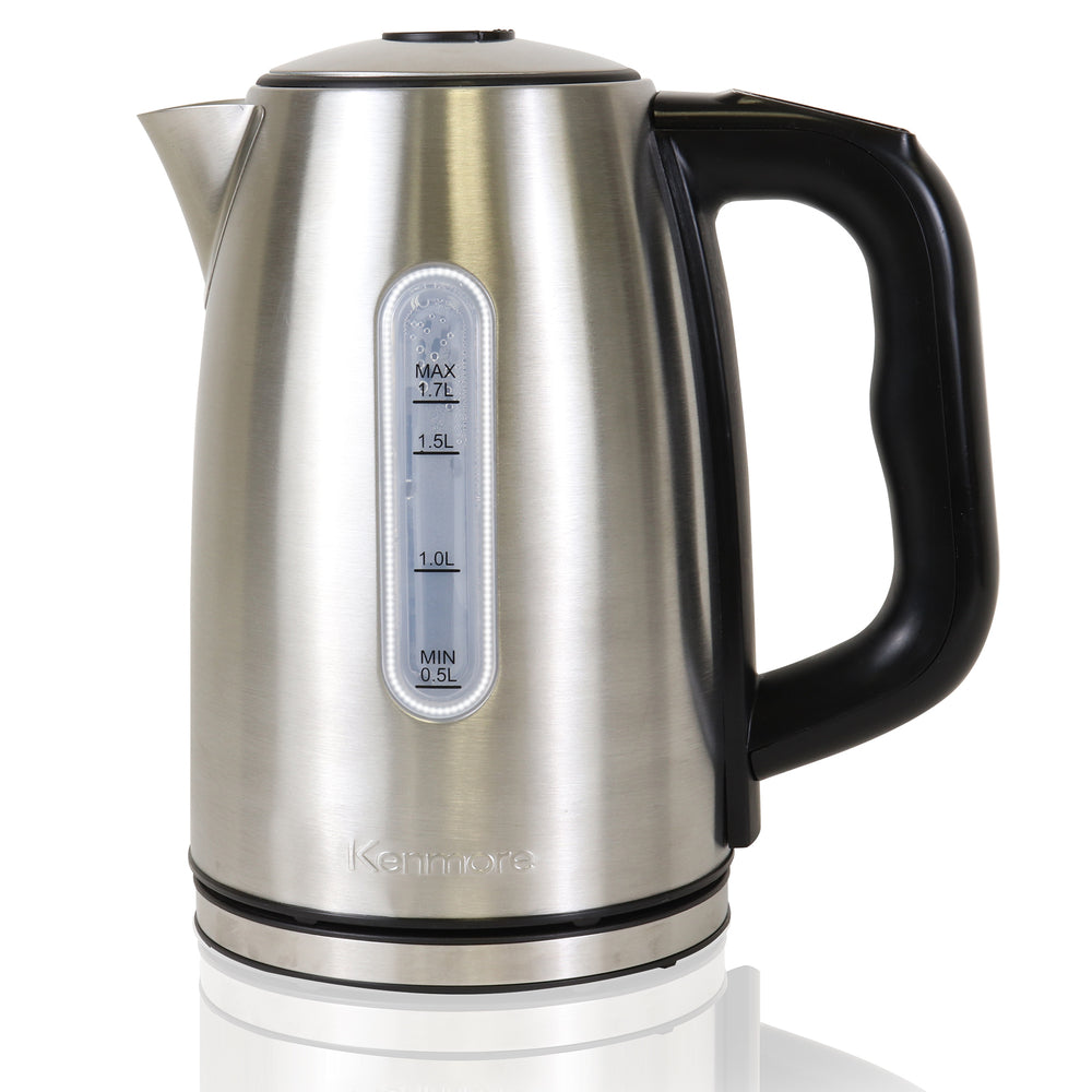 Image of Kenmore 1.7L Cordless Electric Tea Kettle with 6 Temperature Presets
