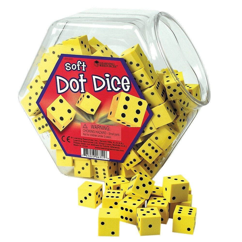 Image of Learning Resources Hands-on Soft Dot Dice