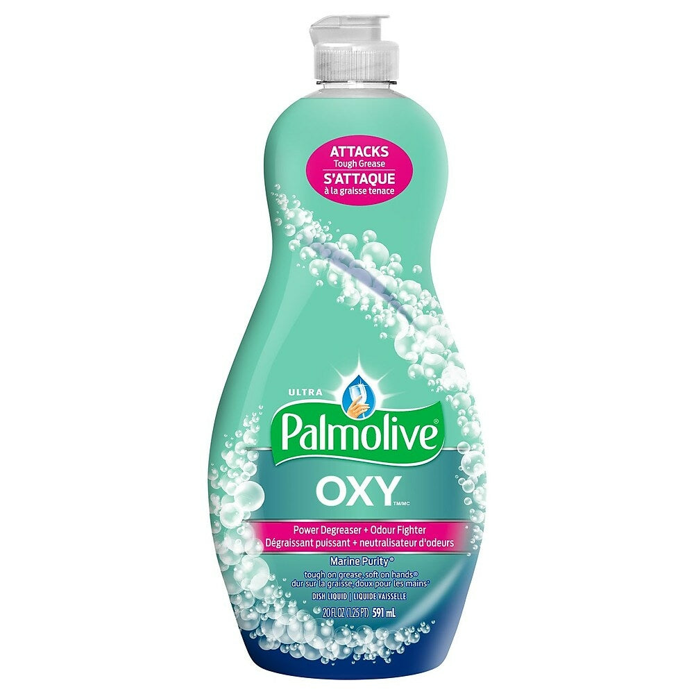 Image of Palmolive Ultra Oxy Dish Liquid, Power Degreaser + Odour Fighter - 591mL