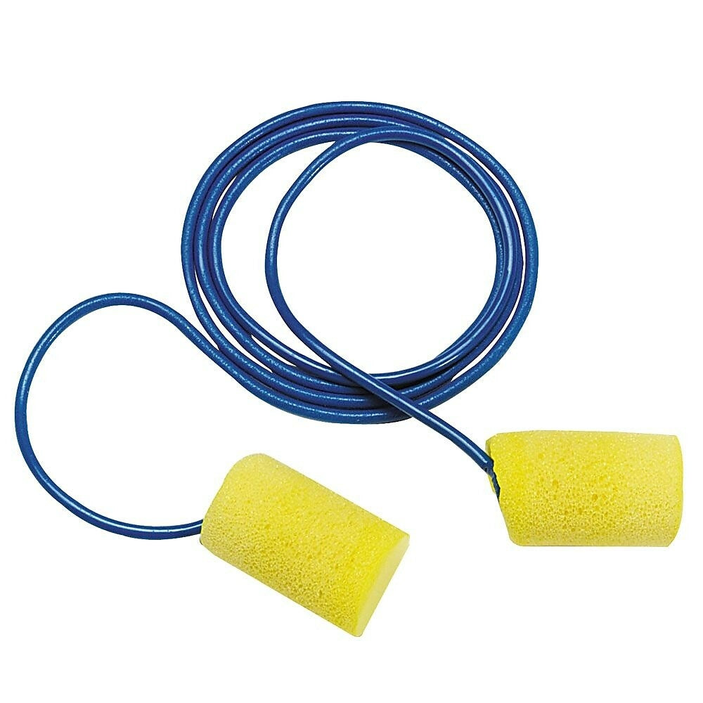 Image of Disposable Foam Ear Plugs With Cord, Aearo Classic Design, 2000 Pack