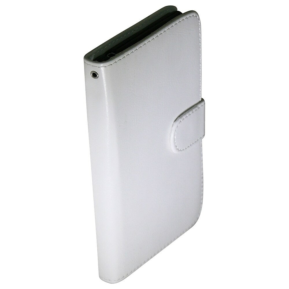 Image of Exian Leather Wallet Case for Sony Xperia Z1 - White