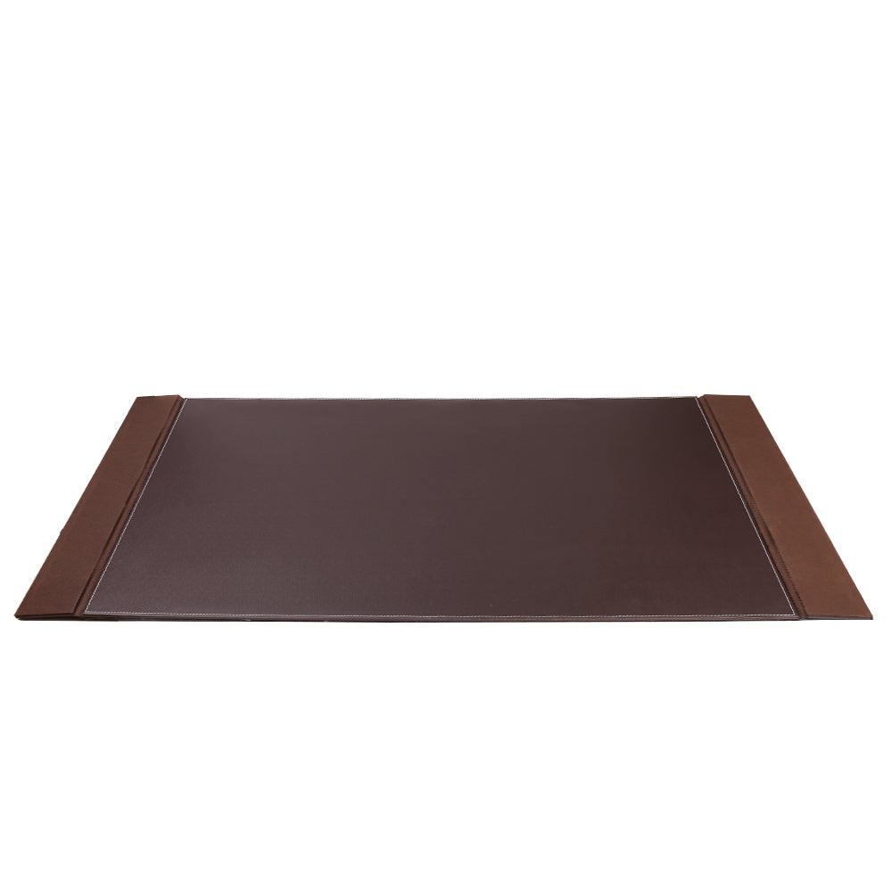 Image of SUM Life Edge Office Desk Pad - 34" x 20" - Moca Brown