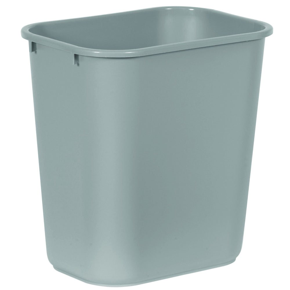 Image of Rubbermaid Vanity Wastebasket - 39 Liters - Grey