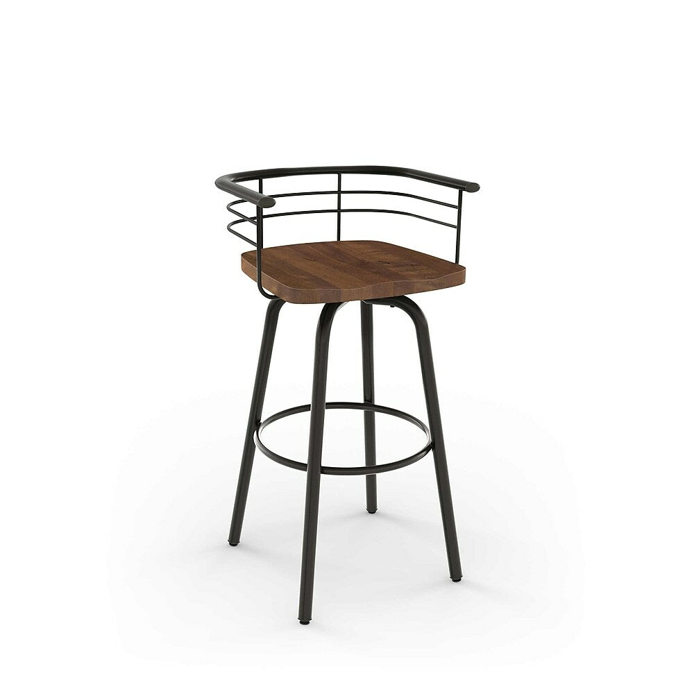 Amisco Brisk Swivel 26 Counter Stool