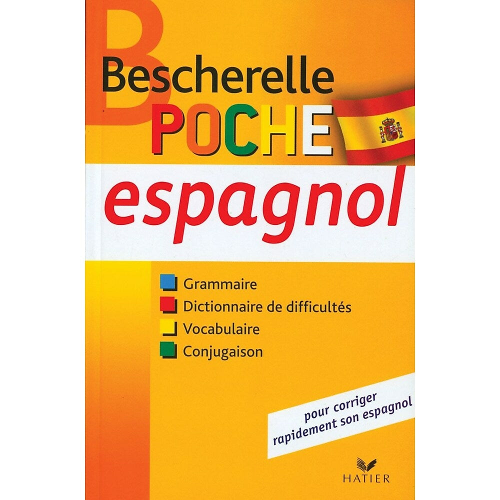 Image of French Reference Book - Bescherelle Grammaire Poche Espagnol