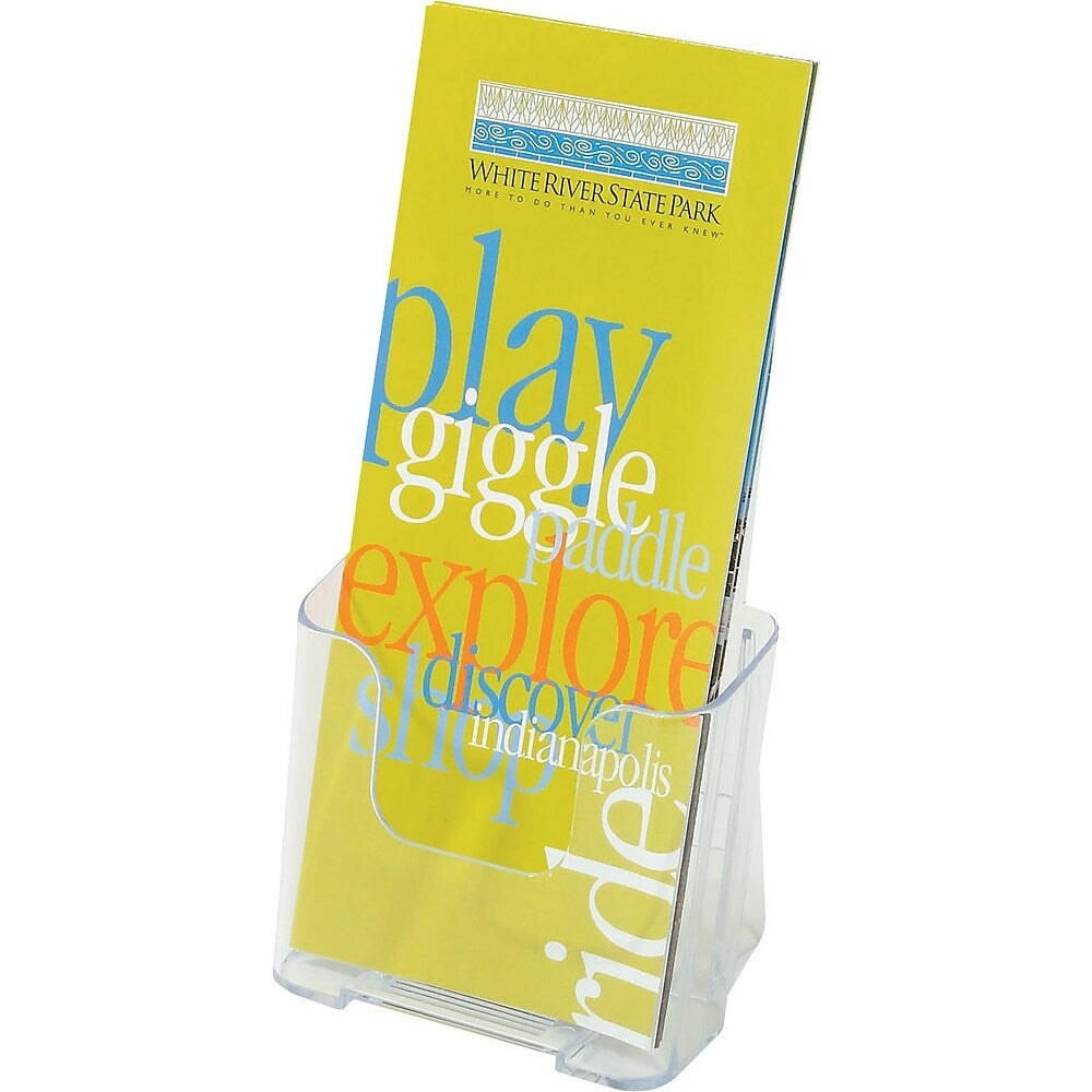 Image of Staples Acrylic Literature Holder, Leaflet Size