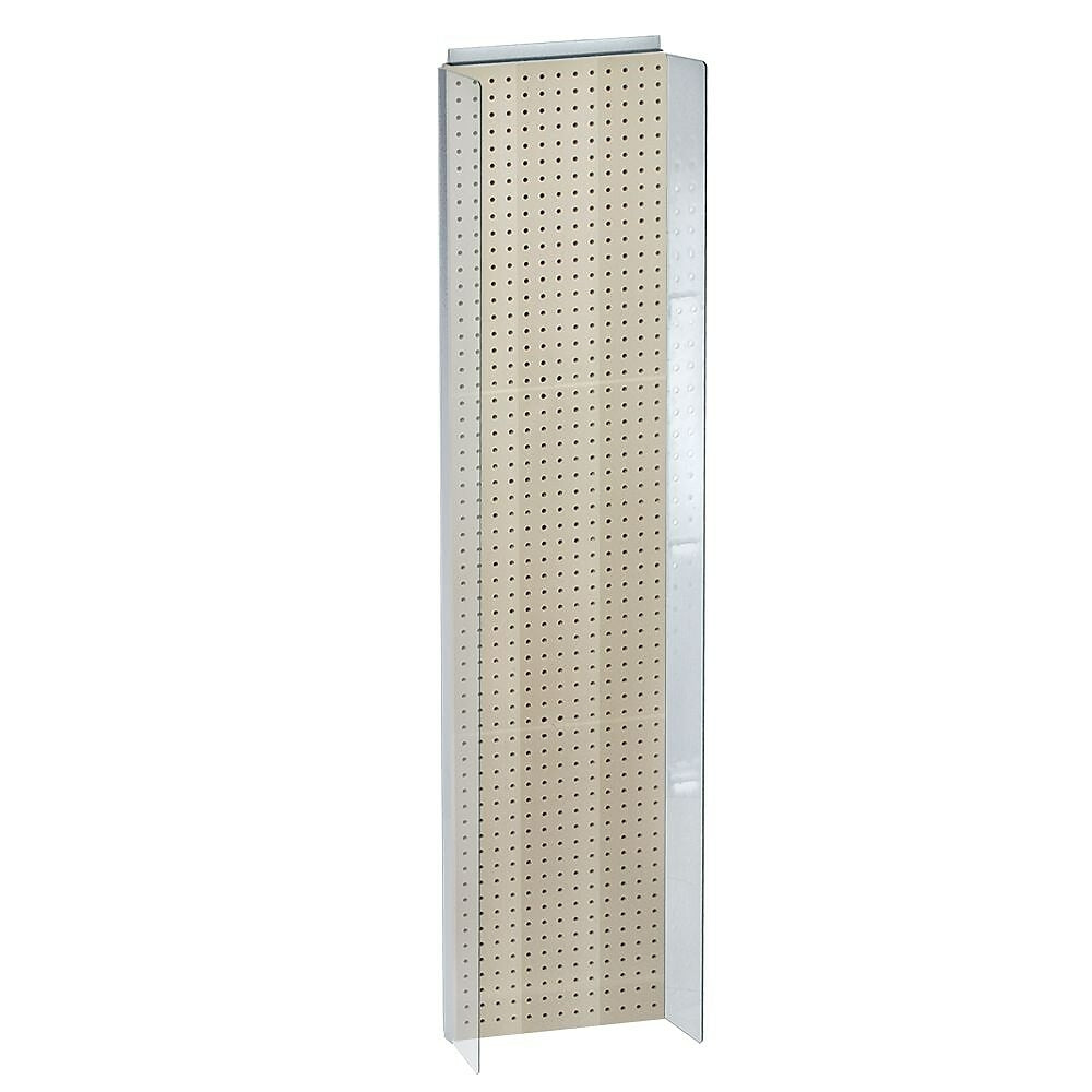 Image of Azar Displays Pegboard Powerwing Display, 14" x 60", Almond (700354-ALM)