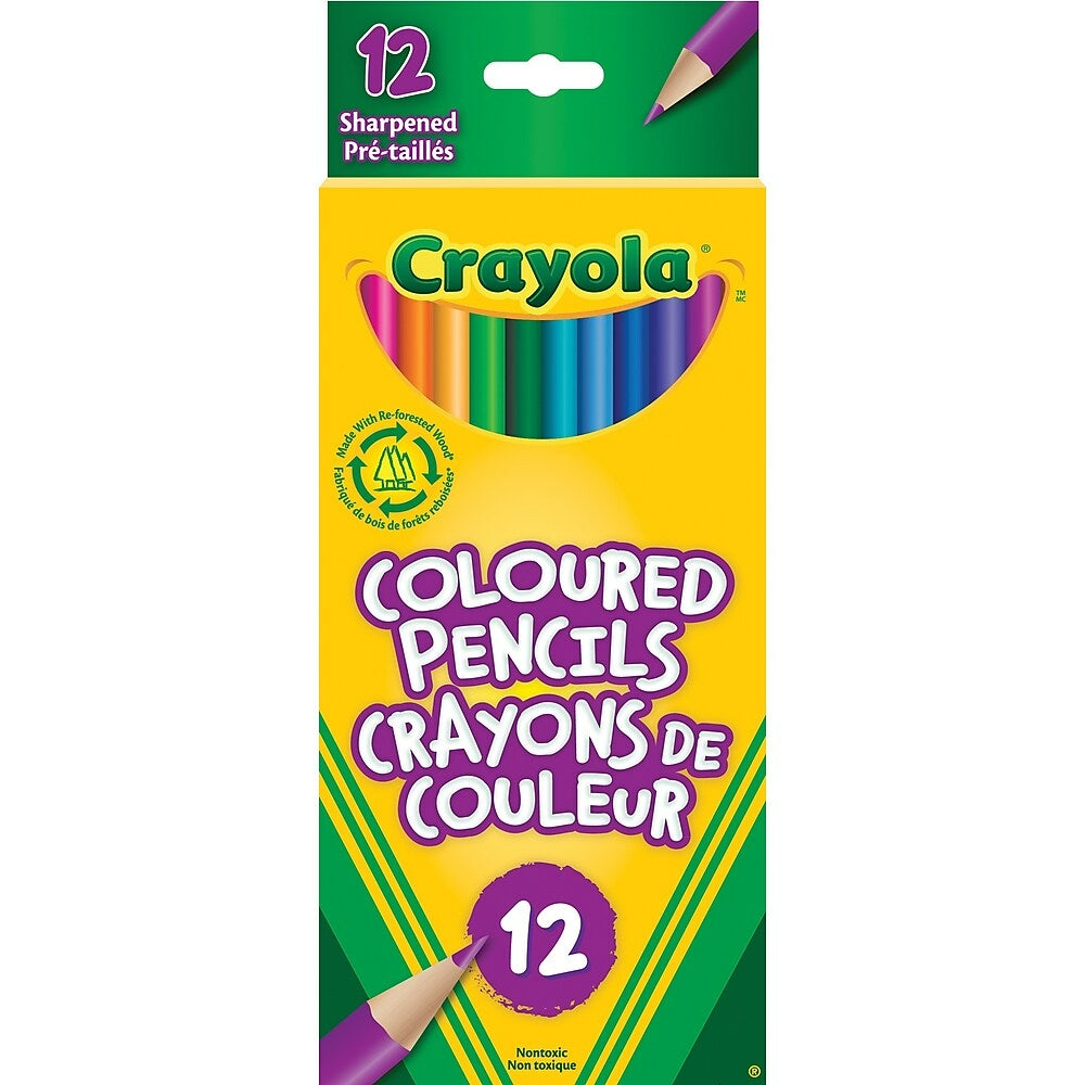 Image of Crayola Coloured Pencils - 12 Pack