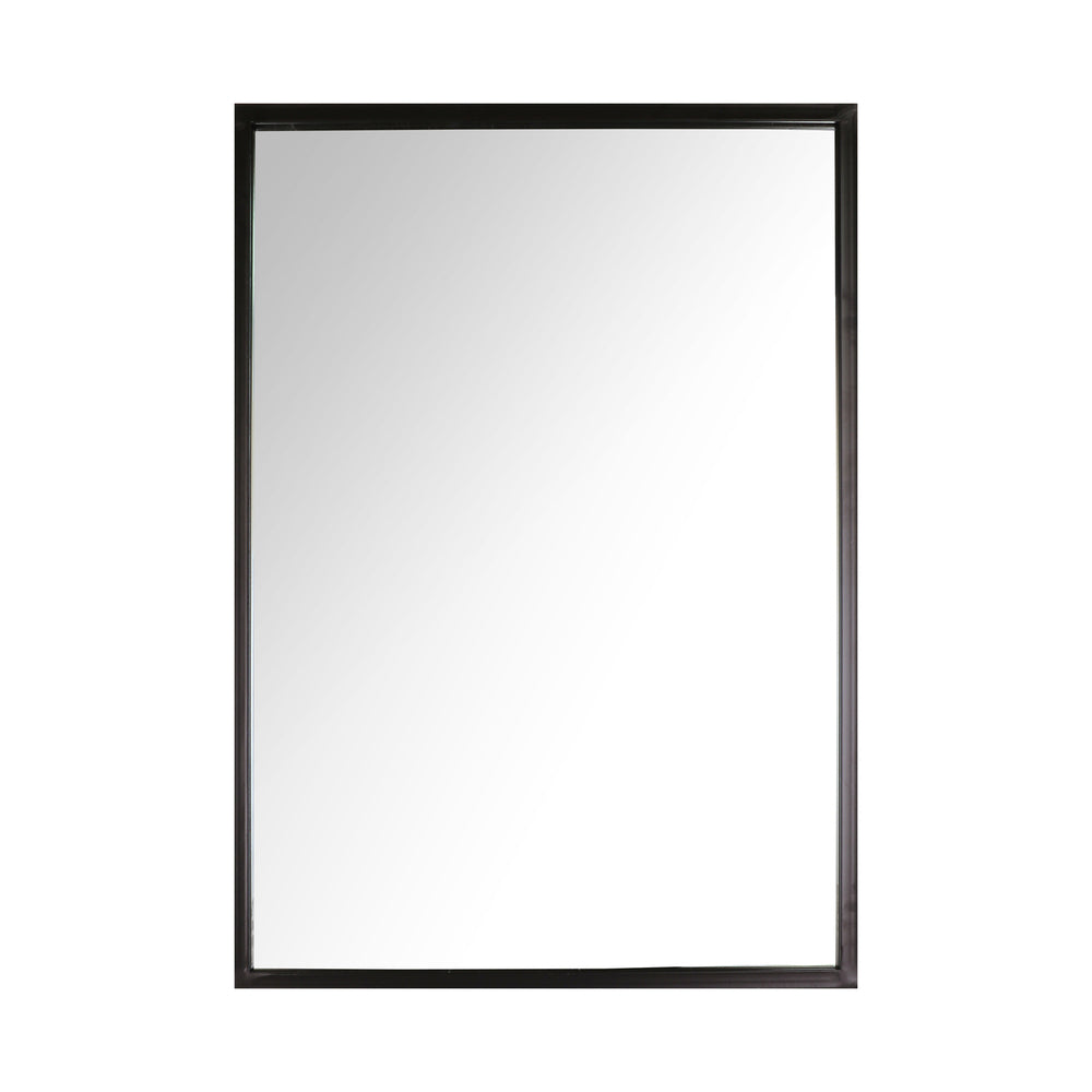 Image of Mirrorize Vanity Wall Mirror - 35" x 24" - Black