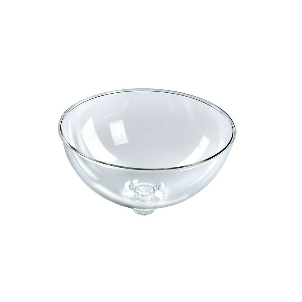 Image of Azar Displays Plastic Bowl, Clear, 12" (700922)
