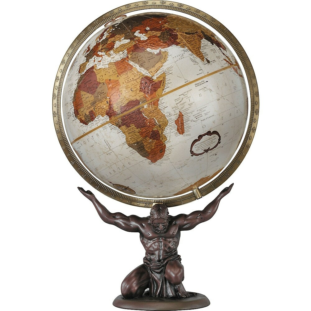 Image of Replogle Atlas 12" Antique Desk Globe, French