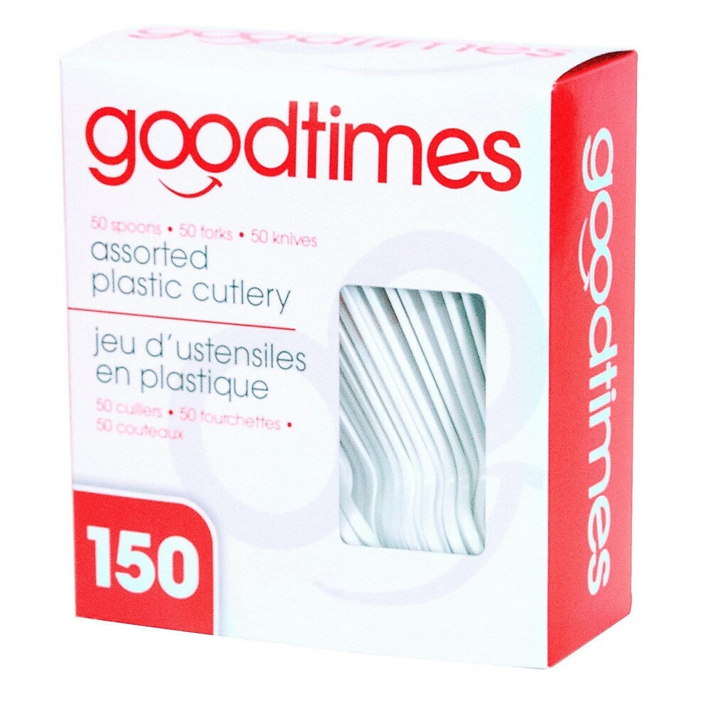 Image of Goodtimes Party Pack Assorted Cutlery, 150 Pack