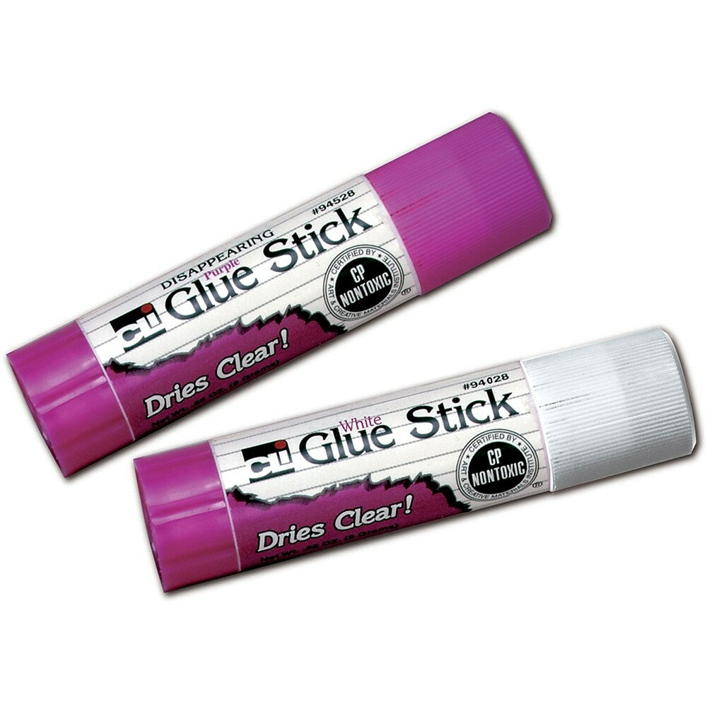 Image of Charles Leonard Glue Stick, 0.28 oz., White, 48 Pack (CHL94028)