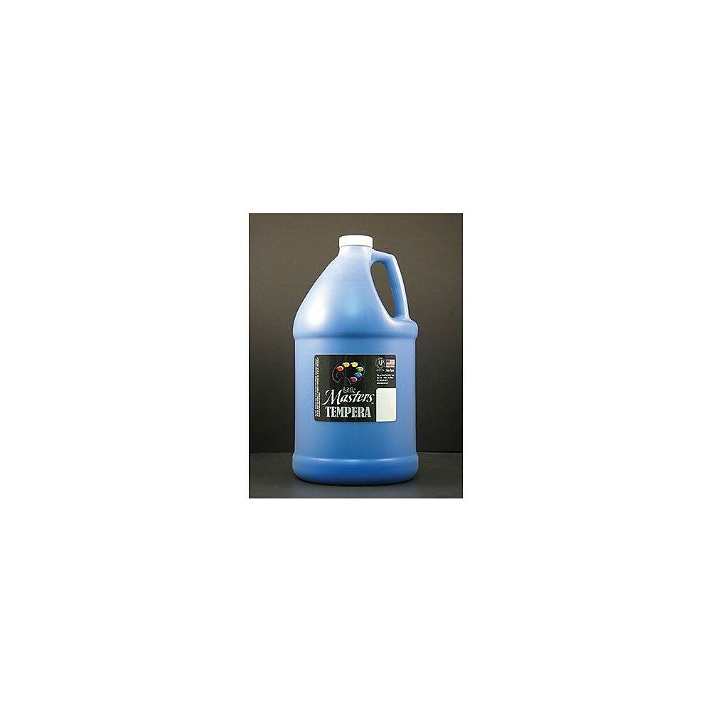 Image of Little Masters Non-toxic 128 Oz. Tempera Paint, Blue (rpc204730)