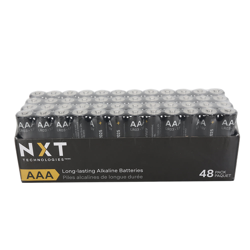 Image of NXT Technologies AAA Alkaline Battery - 48 Pack