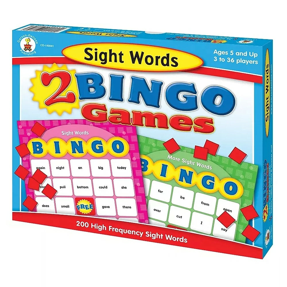 Image of Carson Dellosa Sight Words Bingo (CD-140041)