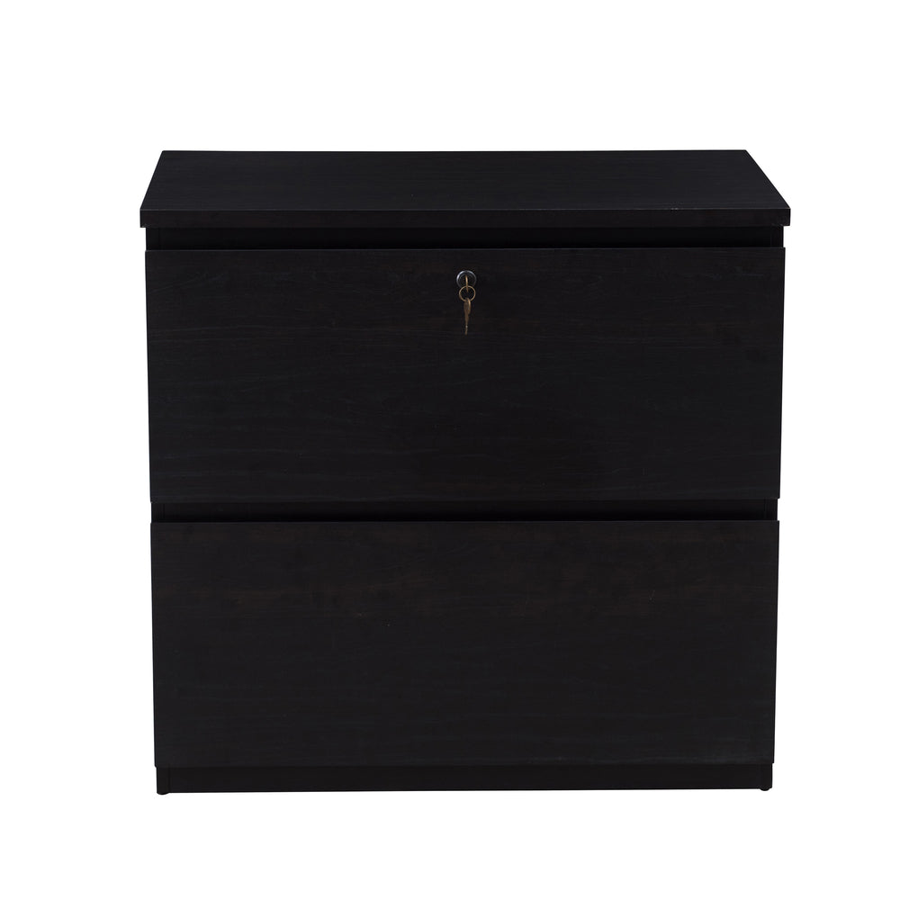 Image of Koss Lateral Filing Cabinet - Espresso, Brown