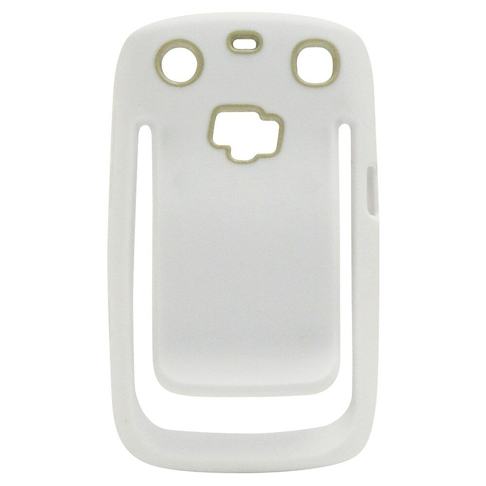 Image of Exian Case for Blackberry Curve 9360 with Belt Clip - White