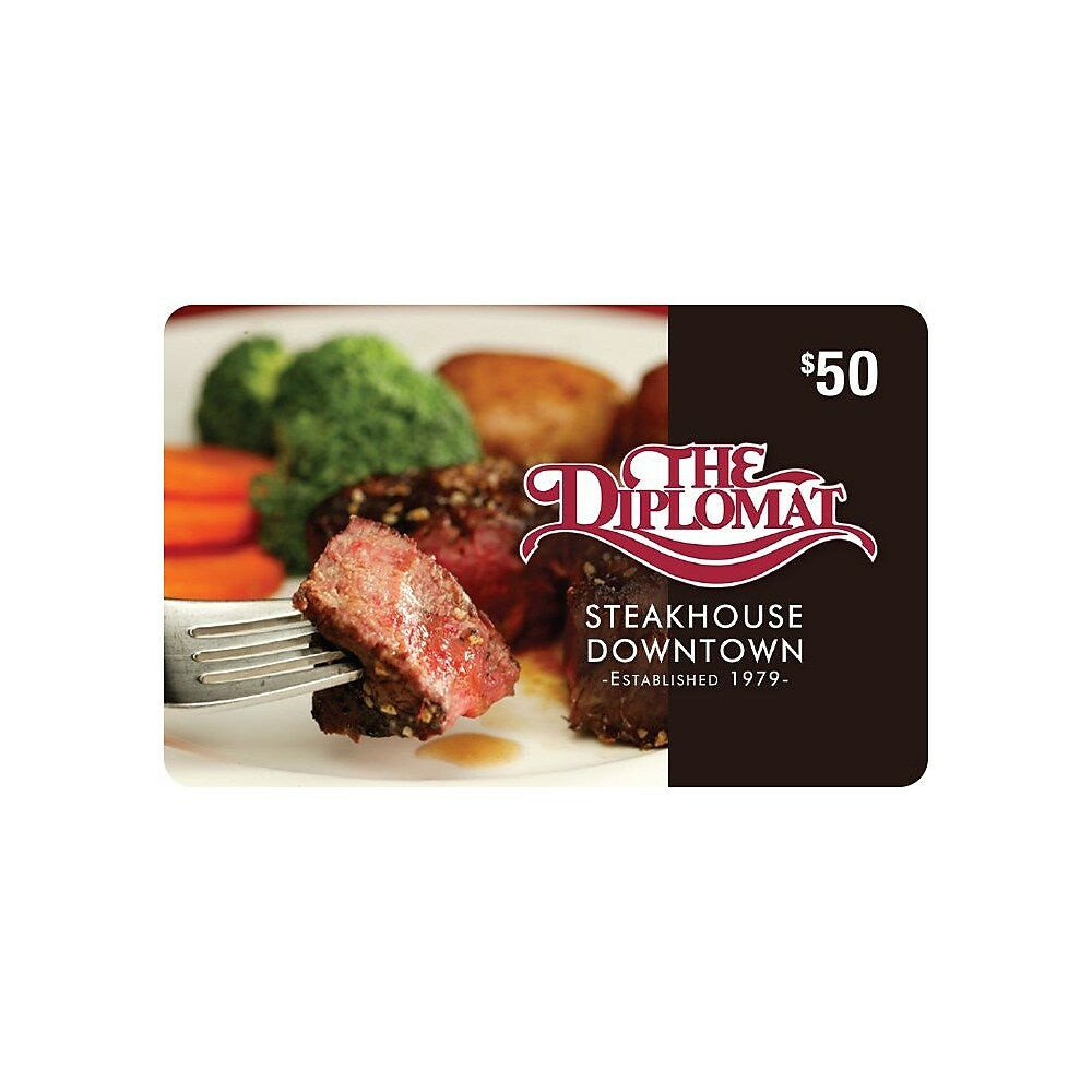 Image of Diplomat Steak Gift Card | 50.00