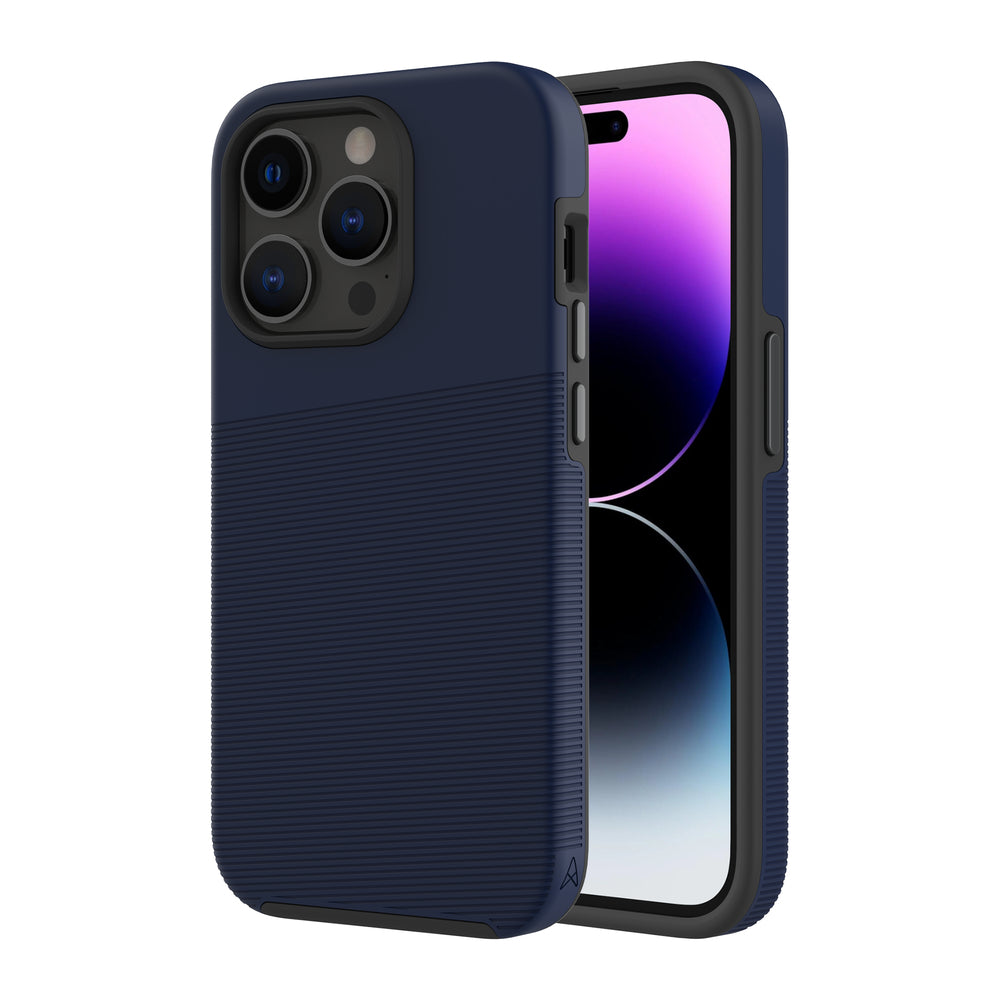 Image of Axessorize PROTech Plus Dual-Layered Anti-Shock Sleek Case for Apple iPhone 14 Pro - Astral Blue