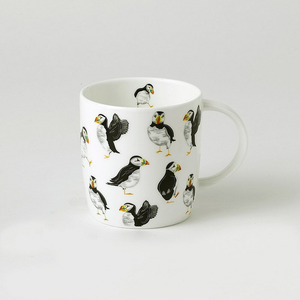 Image of Roy Kirkham Mugs (Set of 6) - Puffin Parade, Sophie Shape